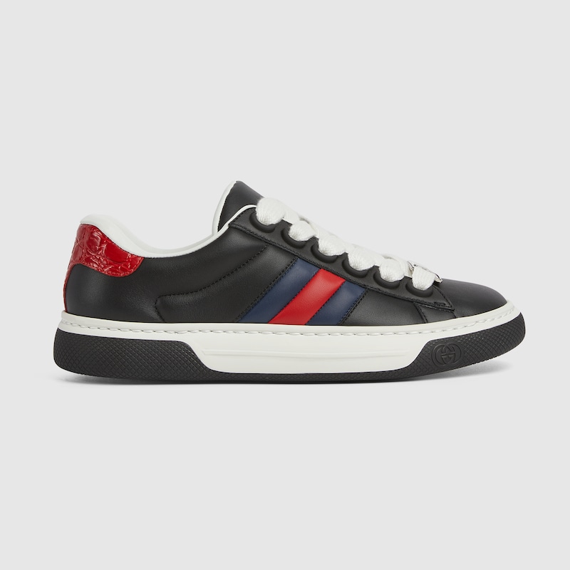Women’s Gucci Ace sneaker with Web - Image 3